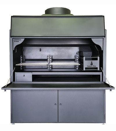 1500 mm Freestanding Braai on Cabinet